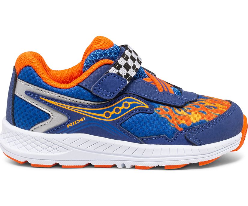 Saucony Ride 10 Jr. Kids' Sneakers Blue / Orange | AU 753NWYB